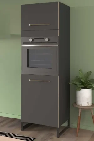 Kolomkast Wade met ruimte voor oven - antraciet Direct Beschikbaar