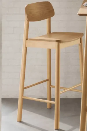 Barstoel Barlow - 43x46x105cm - eikfineer Direct Beschikbaar