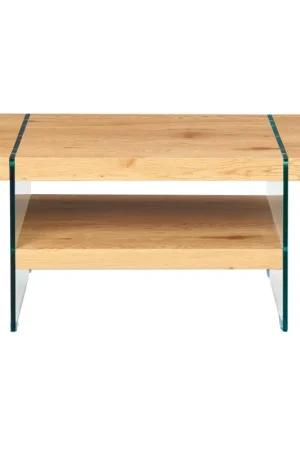 Salontafel Belinda - wilde eik/glas Beste Prijs