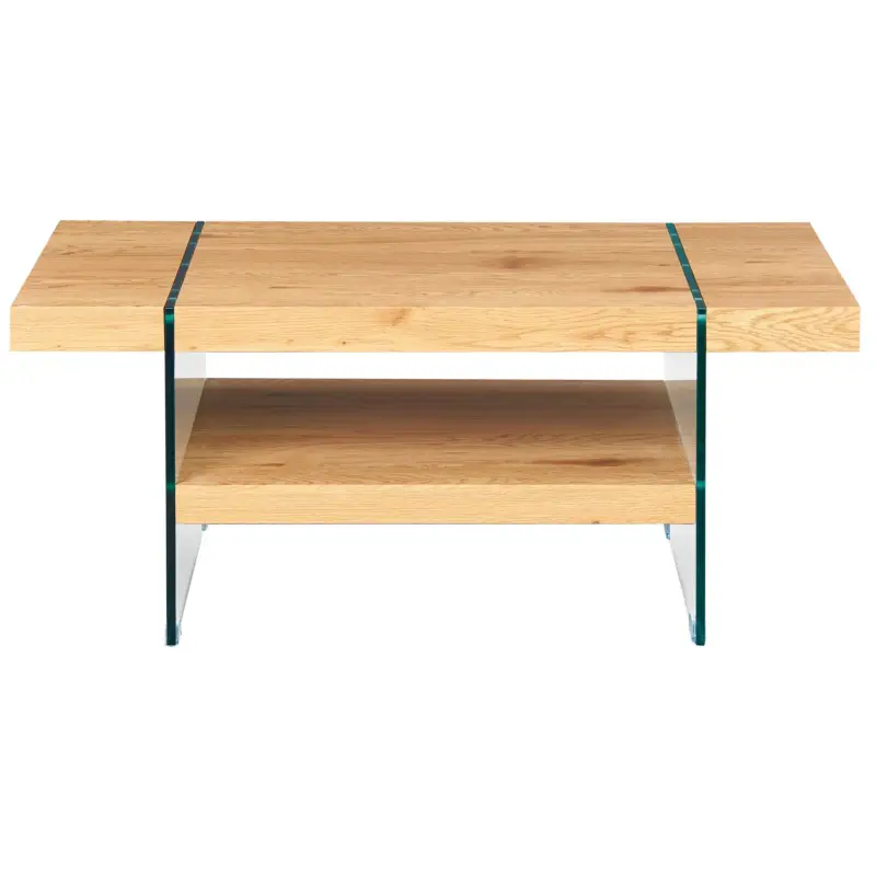 Salontafel Belinda - wilde eik/glas Beste Prijs