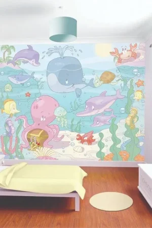 Speciale Aanbieding Kinderbehang Onderwaterwereld