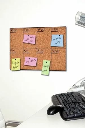 Hete Deal Muursticker prikbord Week Days