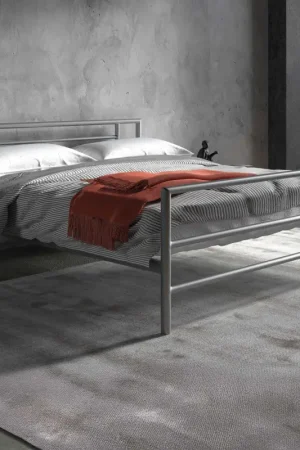 Flitsaanbieding Bed Sandro 160x200 metaal - grijs
