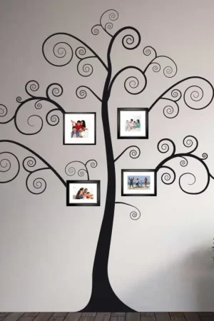 Muursticker Black Tree XXL Fabrieksprijs