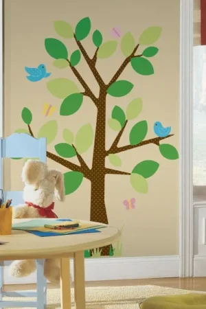 Must-Have RoomMates muurstickers - Boom met gestippelde stam