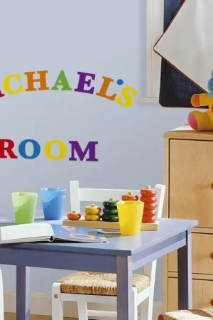 Laatste Kans RoomMates muurstickers - Kleurrijke letters