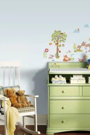 Muurstickers Woodland Creatures Hete Deal