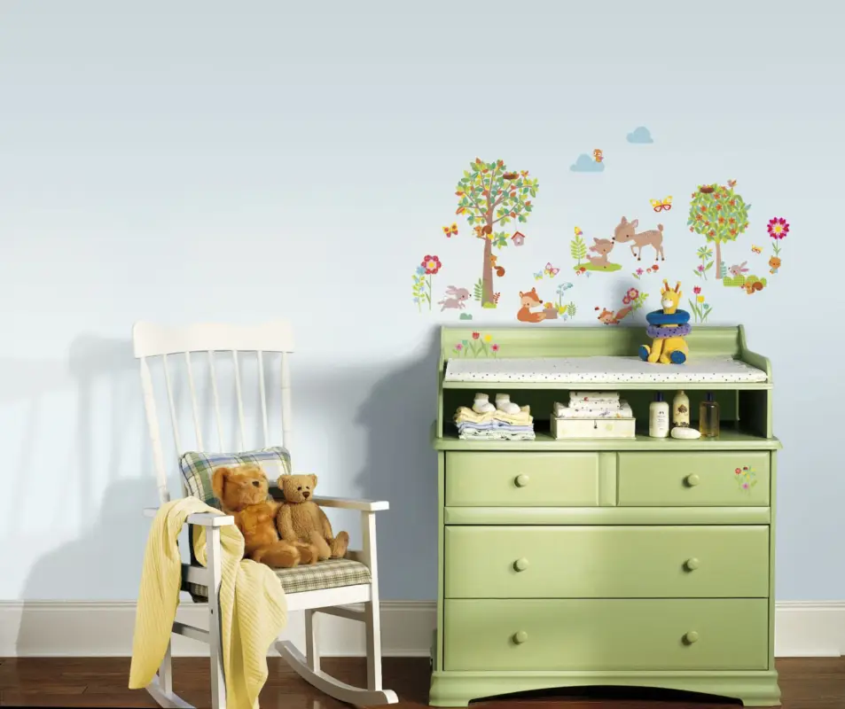 Muurstickers Woodland Creatures Hete Deal
