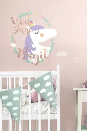 Rechtstreeks Van De Fabrikant Muurstickers Unicorn Magic