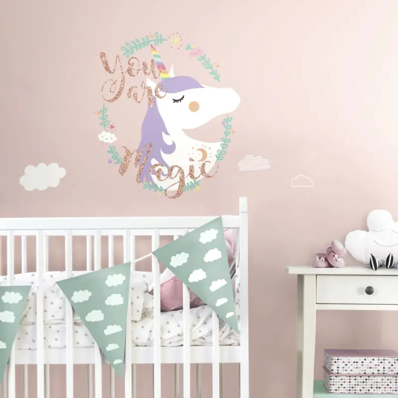 Rechtstreeks Van De Fabrikant Muurstickers Unicorn Magic