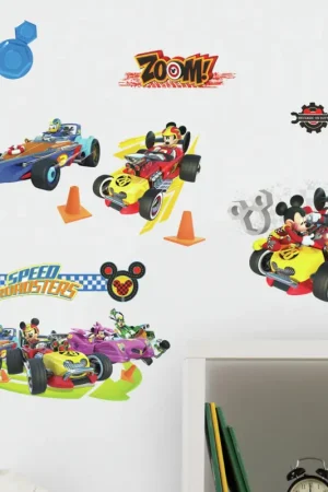 Muurstickers Mickey & The Roadster's Racing League Gereduceerde Prijs