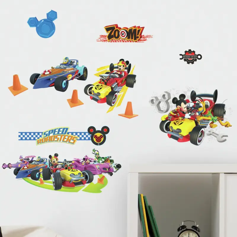 Muurstickers Mickey & The Roadster's Racing League Gereduceerde Prijs