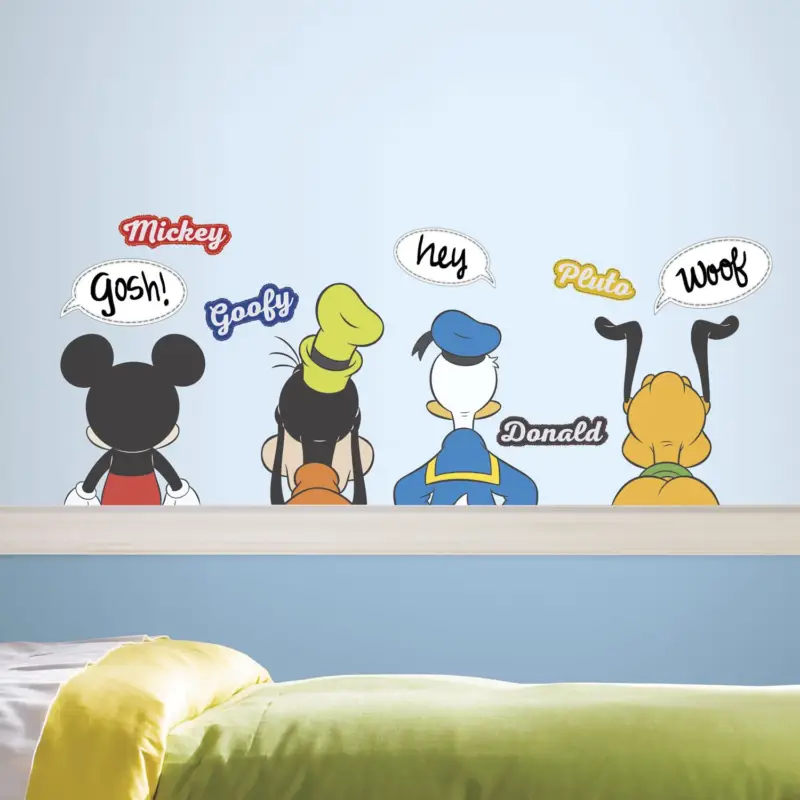 Nieuw Muurstickers Mickey Mouse & Friends Dry Erase