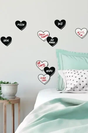 Muurstickers Real Talk Conversation Hearts Koopje
