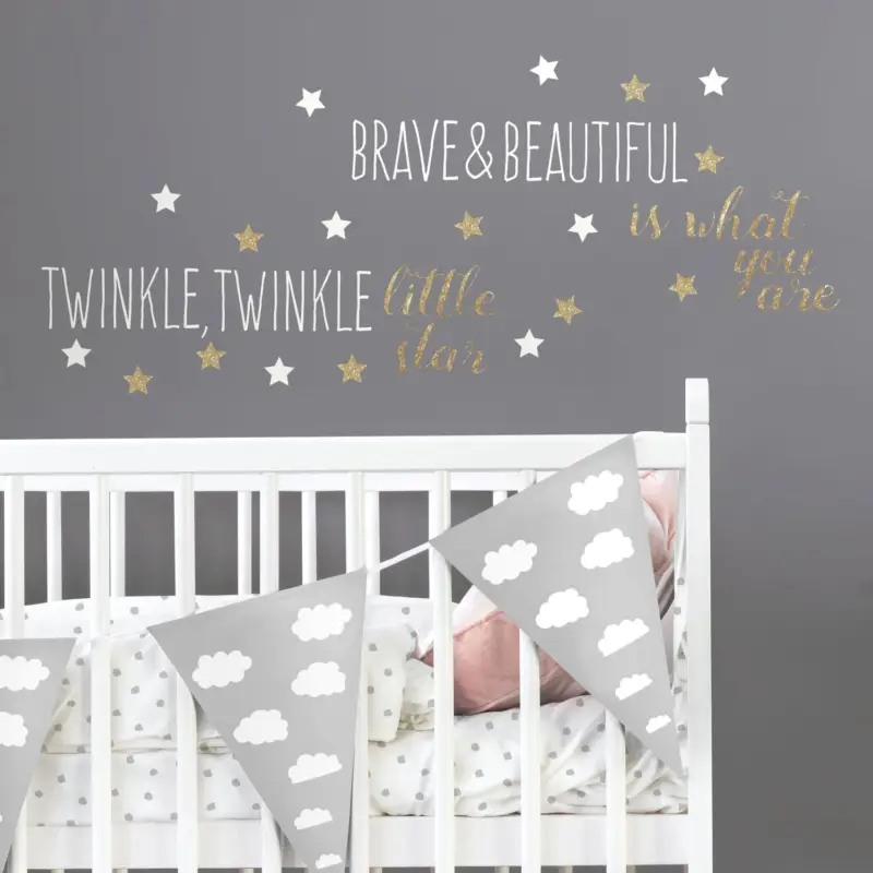 Muurstickers Brave & Beautiful Nu Kopen