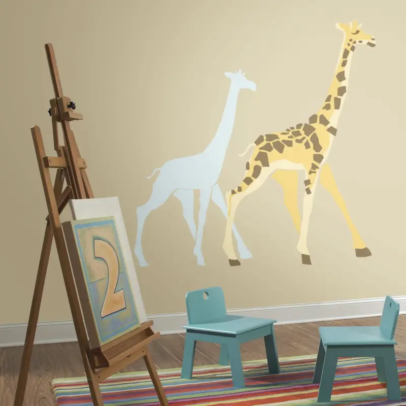 Bestel Nu Muurstickers Giraffe