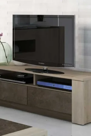 Tv-meubel Ares 154cm - bruin Alleen Vandaag