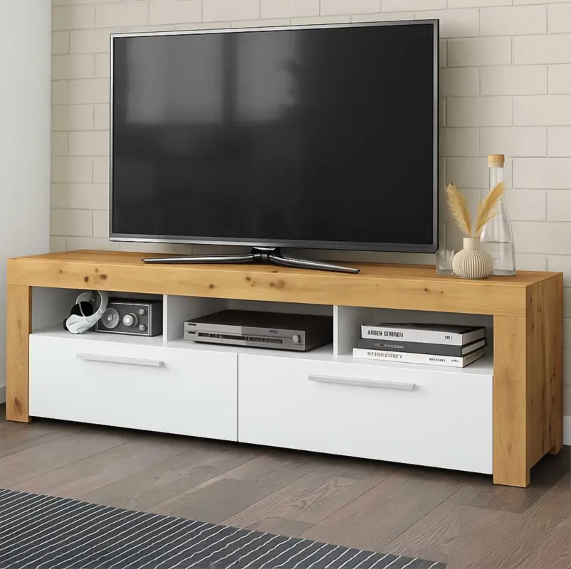 Tv-meubel Vidi 180 cm - oude eik Bestseller
