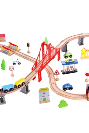 Snelle Levering Trein Set - 70pcs