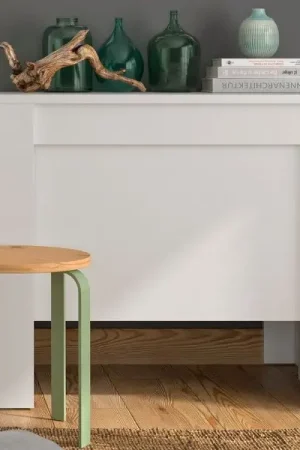 Fabrieksprijs Uittrekbare console Di María | 58 x 90 x 77 cm | Wit