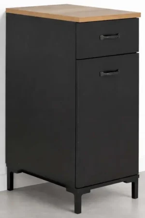 Onderkast keuken Manchester | 40 x 60 x 86 cm | Helvezia Oak-design Op = Op