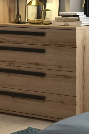 Commode Enzo | 94 x 46 x 90 cm | Helvezia Oak-design Exclusieve Aanbieding