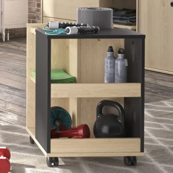 Opbergtrolley Duplex | 45 x 45 x 60 cm | Châtaignier-design Fabrieksprijs