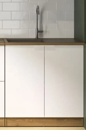 Onderkast keuken Eden | 80 x 60 x 86 cm | Helvezia Oak-design Tijdelijk Beschikbaar