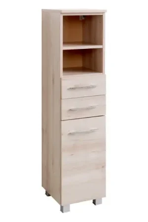 Kolomkast Portofino | 30 x 35 x 117 cm | Beech Oak-design Uitverkoop
