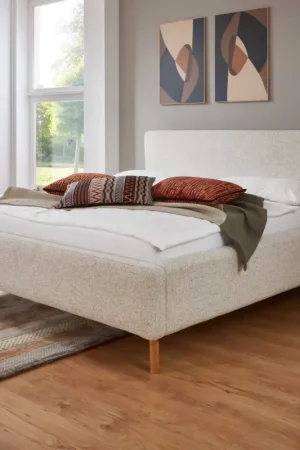 Speciale Aanbieding Tweepersoonsbed Nielsen | 160 x 200 cm | Beige