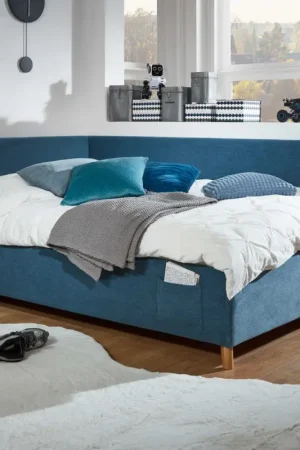 Alleen Vandaag Twijfelaar Cool | Met rugleuning | 140 x 200 cm | Blauw design
