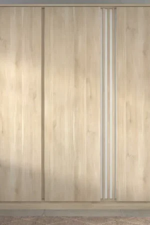 Voordeelprijs Kleerkast Tokio 185cm-eikdecor/wit