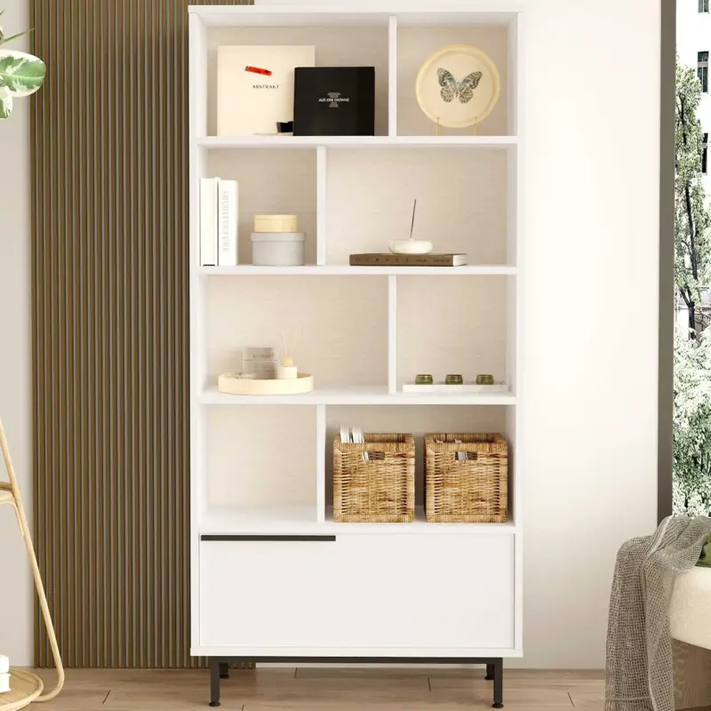 Flitsaanbieding ON4 Boekenplank | 100% MELAMINE | Wit