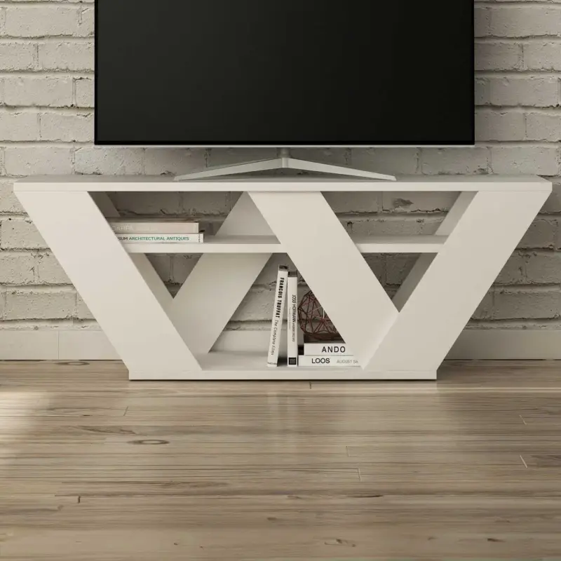 Actieprijs Pipralla TV-meubel | 100% MELAMINE | Wit