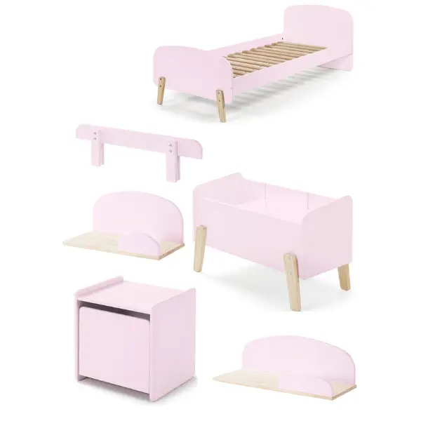 Aanbieding Kinderkamercombinatie 7 Kiddy-roze