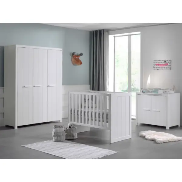 Babykamercombinatie Erik 1-wit Betrouwbaar