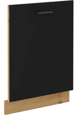 Deur voor vaatwasser 60 MADERA 35 artisan eiken / zwart Meest Verkocht