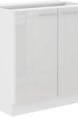 Koop Online Kast met lades 80 LAURA 02 hoogglans wit