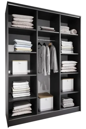 Open kast MERV K1 150 zwart Veilige Betaling
