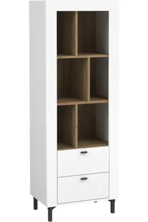 Boekenkast MOSSO 04 wit Laatste Kans
