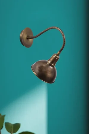 Wandlamp Kumluca Brons Weekendaanbieding