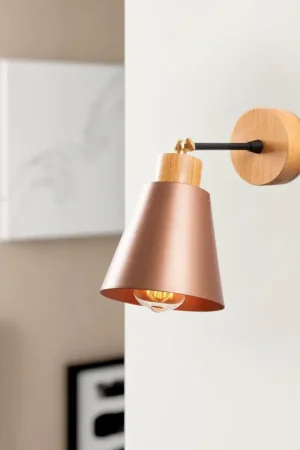 Premium Wandlamp Manavgat Koper