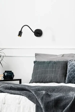 Wandlamp Reading Zwart Actieprijs