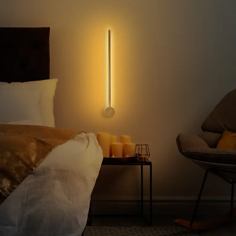 Lage Prijs Wandlamp Sword Goud 62cm