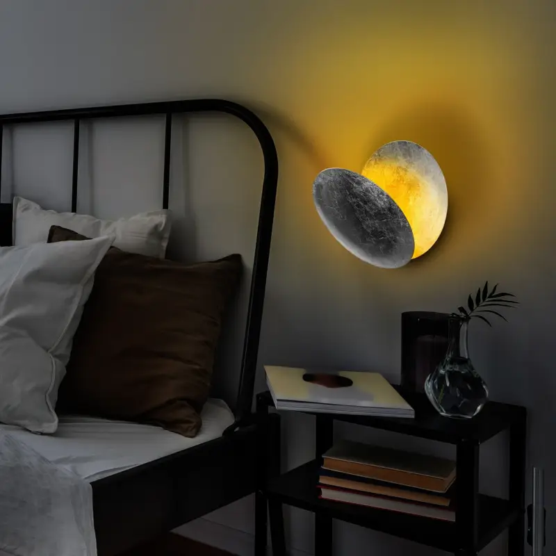 Rechtstreeks Van De Fabrikant Wandlamp Yosma Zilver