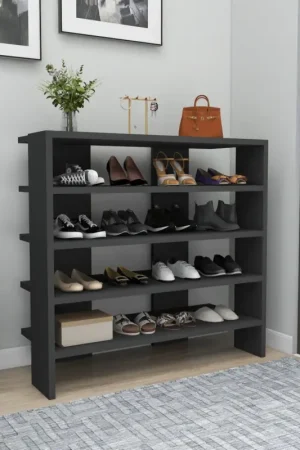 Fabrieksprijs Schoenenkast Sargel Antraciet