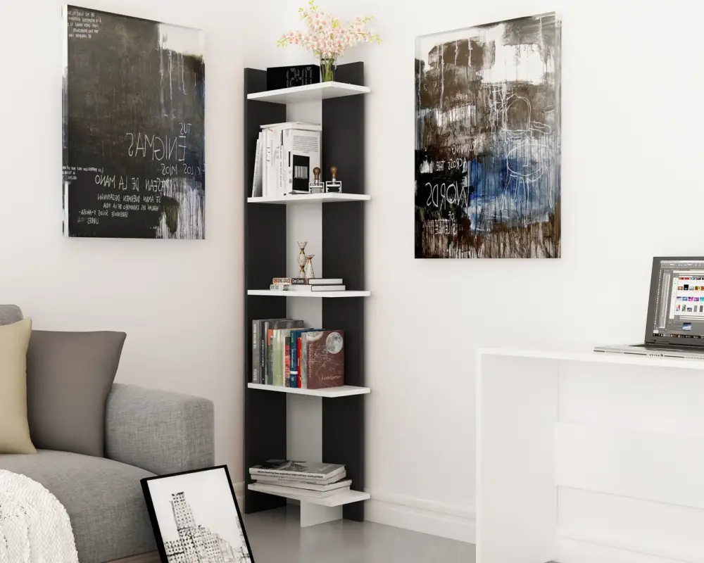 Favoriet Boekenkast Als Zwart/Wit
