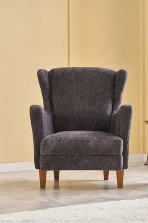Flitsaanbieding Fauteuil Lola Donkergrijs