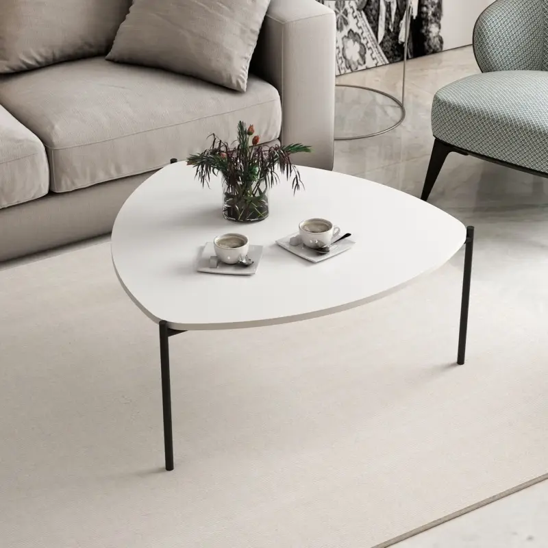 Hete Deal Salontafel Lenny Wit 90cm