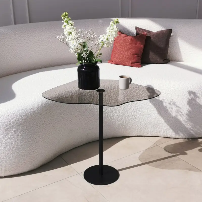 Snelle Levering Salontafel Dior Smoke Organisch 60cm